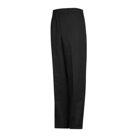 Vf Imagewear Inc Chef Designs Baggy Chef Pants, Black, Polyester/Cotton, M 5360BKRGM